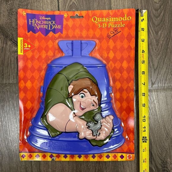 Lot of 3D Puzzles 90s Disney Hunchback of Notre Dame - Picture 10 of 11
